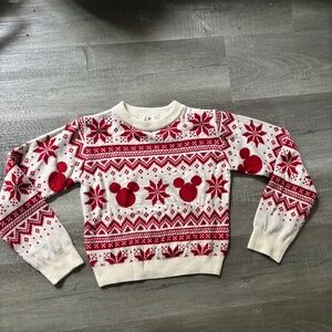 H&M girls  Mickey Mouse sweater.